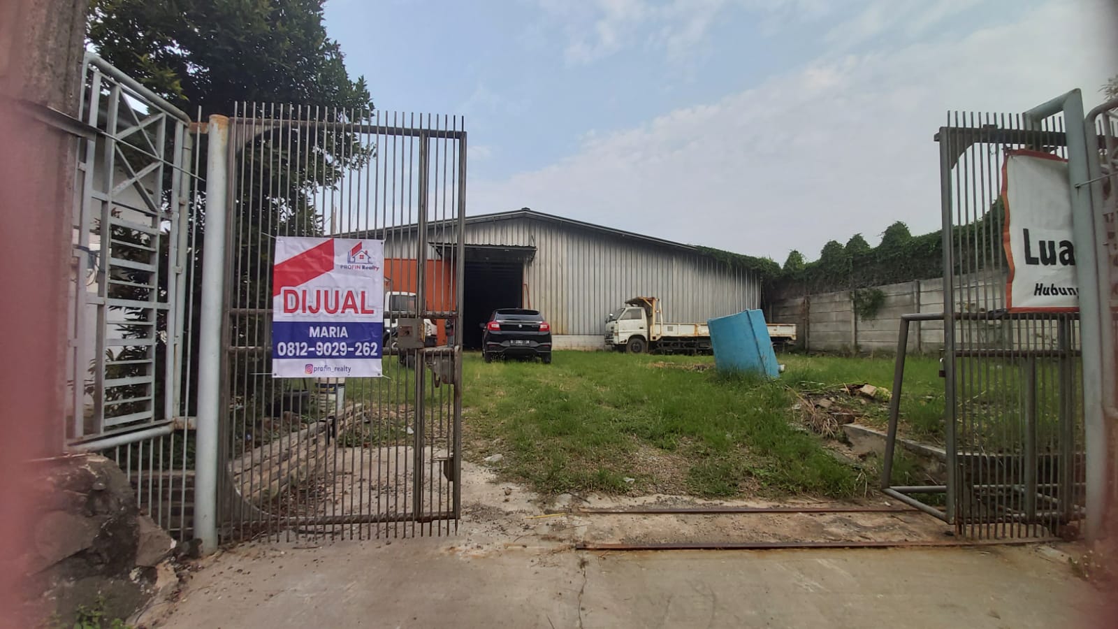 Dijual Gudang Dengan Lokasi Strategis di Karang Tengah Tangerang