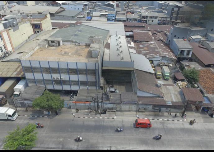 Pabrik dan Gudang di Jl Teluk Agung, Penjaringan, Jakarta Utara